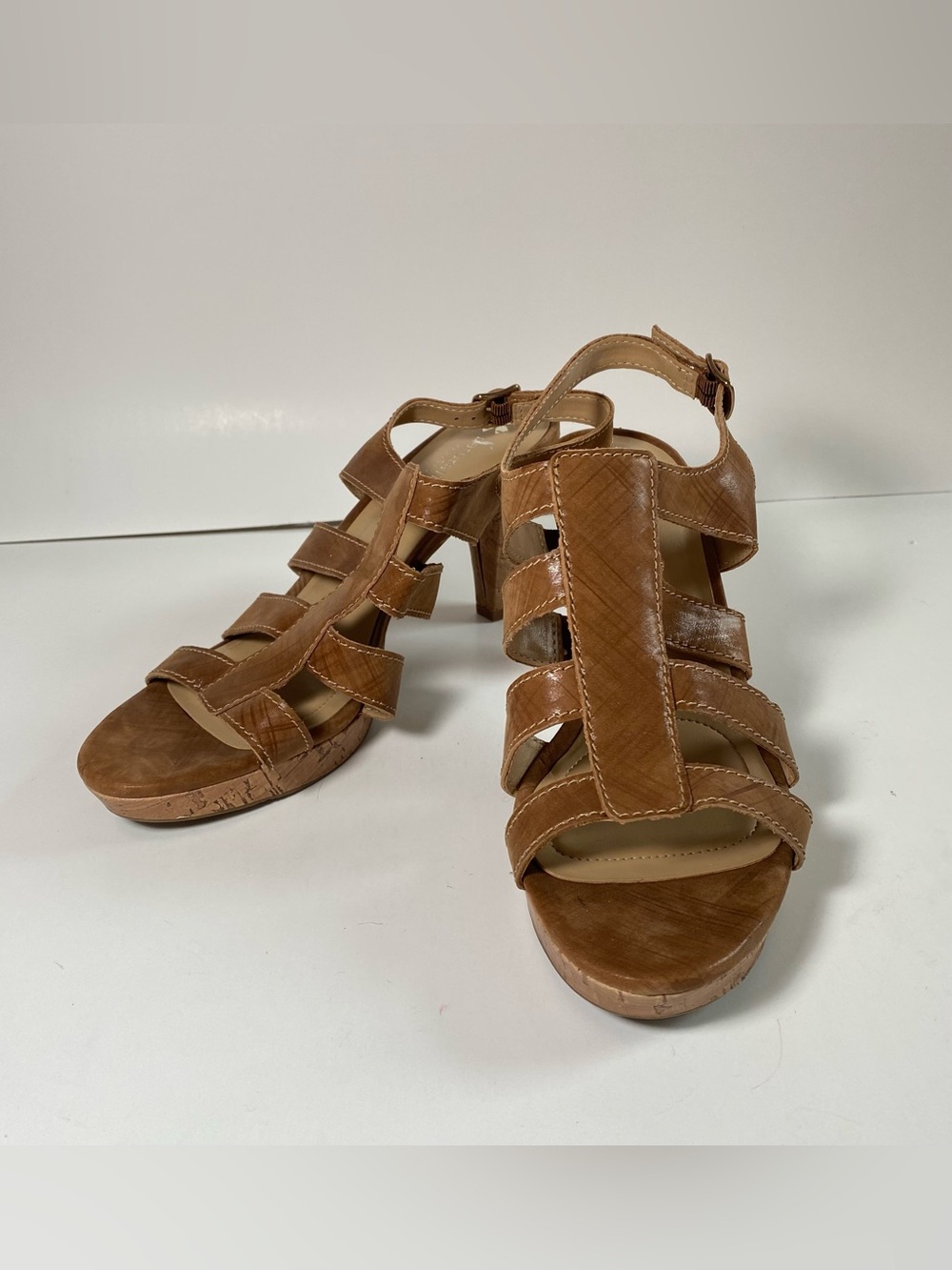 Naturalizer Preya Strappy Pumps Heels Leather Size 9 View 2